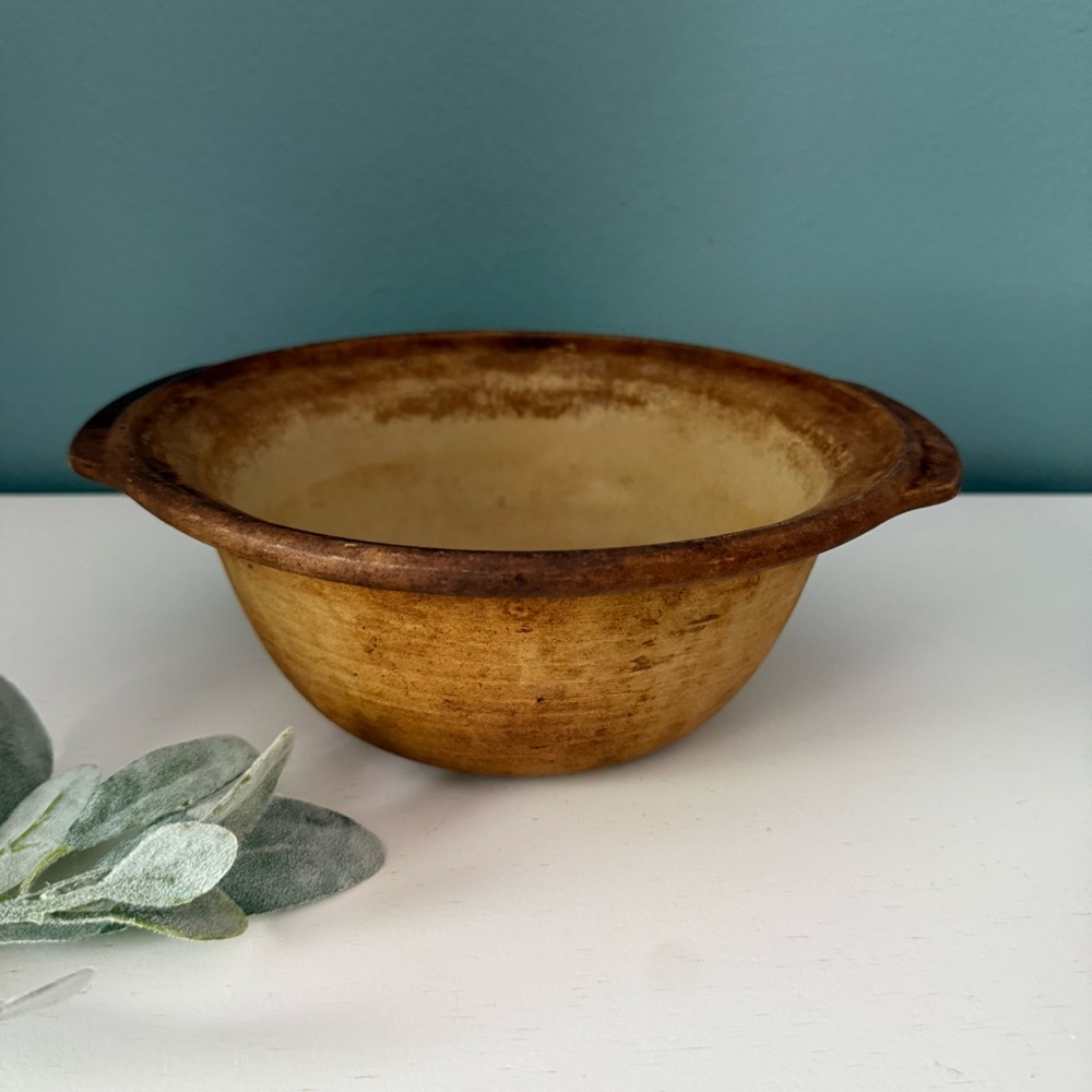 Vintage Pampered Chef Family Heritage Collection Stoneware 9" Mini Baking Bowl
